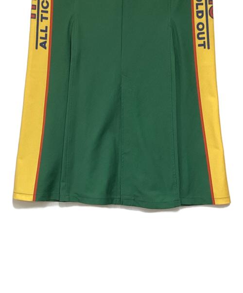 Hysteric Glamour（ヒステリックグラマー）Hysteric Glamour (ヒステリックグラマー) DIZZY&MILKY マーメイドスカート グリーン×イエロー サイズ:Freeの古着・服飾アイテム