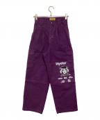 Hysteric Glamourヒステリックグラマー）の古着「SOUND EXPERIENCE カーゴパンツ」｜パープル