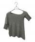 Ameri (アメリ) BUSTIER SET SURFACE CHANGE KNIT TOP グレー サイズ:Free：5000円