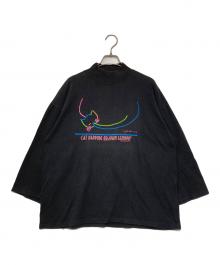 GOOD STUFF（グッドスタッフ）の古着「7分袖ハイネックカットソー」｜ブラック