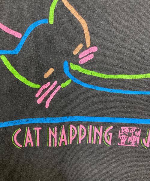 GOOD STUFF（グッドスタッフ）GOOD STUFF (グッドスタッフ) 7分袖ハイネックカットソー ブラック サイズ:FREEの古着・服飾アイテム