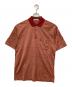 MONSIEUR by GIVENCHY（ムッシュ ジバンシイ）の古着「4G総柄ポロシャツ」｜レッド