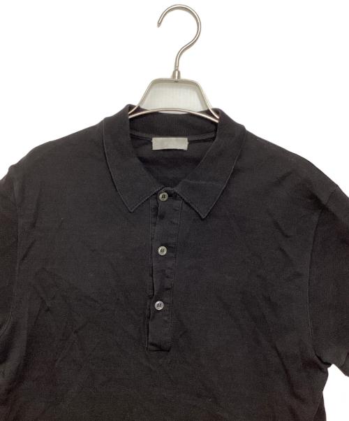 DIOR HOMME（ディオール オム）DIOR HOMME (ディオール オム) BEE刺繍ポロシャツ ブラック サイズ:Sの古着・服飾アイテム