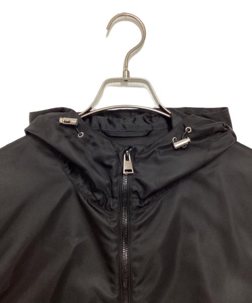 EDIFICE（エディフィス）EDIFICE (エディフィス) ミリタリー フード ブルゾン ブラック サイズ:Lの古着・服飾アイテム