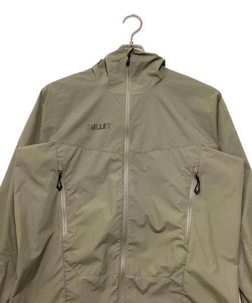 MILLET（ミレー）MILLET (ミレー) ブリーズバリヤー ワイルダー ライト ジャケット ベージュ サイズ:Lの古着・服飾アイテム