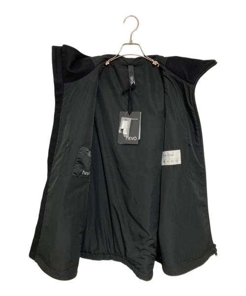 HEVO（イーヴォ）HEVO (イーヴォ) 切替フーデッドジャケット ブラック サイズ:50の古着・服飾アイテム