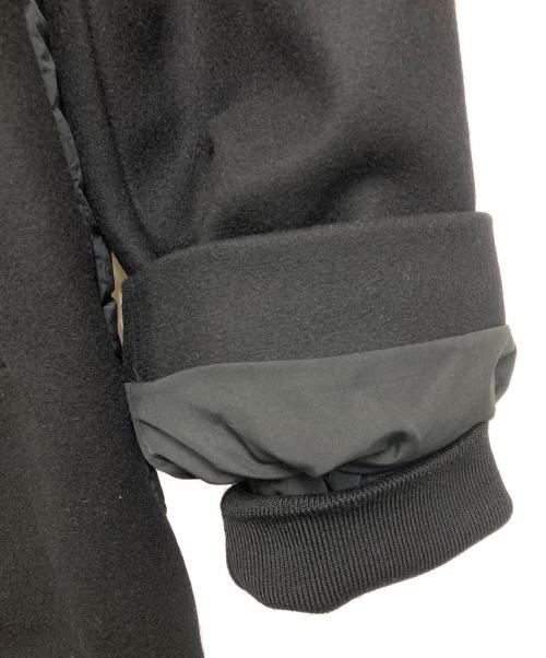 HEVO（イーヴォ）HEVO (イーヴォ) 切替フーデッドジャケット ブラック サイズ:50の古着・服飾アイテム