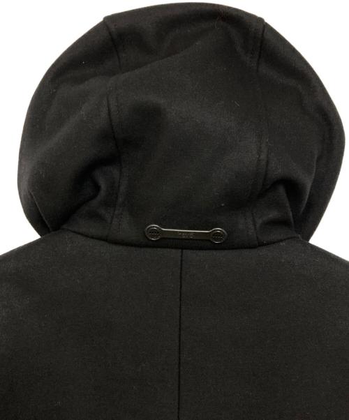 HEVO（イーヴォ）HEVO (イーヴォ) 切替フーデッドジャケット ブラック サイズ:50の古着・服飾アイテム