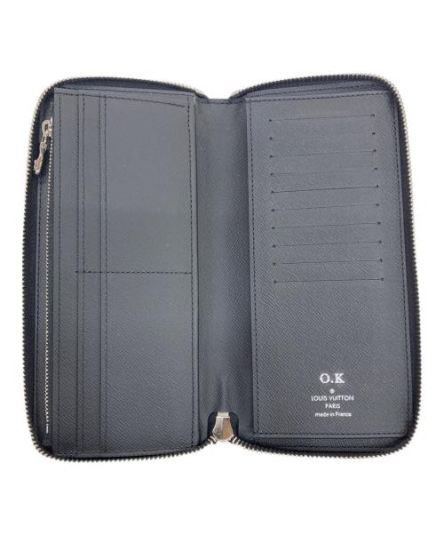 LOUIS VUITTON（ルイ ヴィトン）LOUIS VUITTON (ルイ ヴィトン) ジッピーウォレット ヴェルティカル ブラック×グレーの古着・服飾アイテム