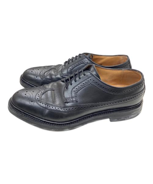HARROGATE（ハロゲイト）HARROGATE (ハロゲイト) ウィングチップシューズ ブラック サイズ:8.5の古着・服飾アイテム
