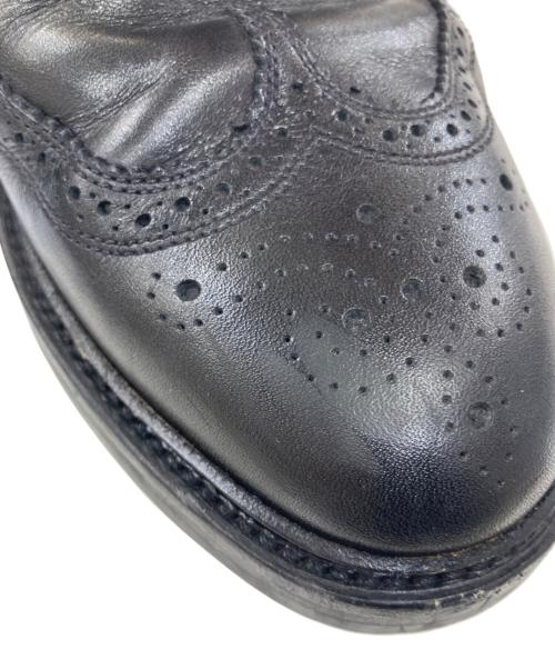 HARROGATE（ハロゲイト）HARROGATE (ハロゲイト) ウィングチップシューズ ブラック サイズ:8.5の古着・服飾アイテム