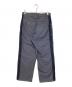 BOWWOW (バウワウ) SIDE LINE TROUSERS ブルー サイズ:MEDIUM：8000円