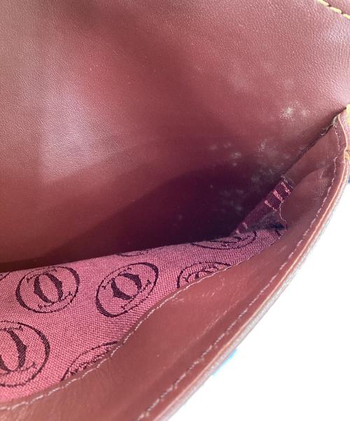 Cartier（カルティエ）Cartier (カルティエ) ショルダーバッグ ボルドーの古着・服飾アイテム