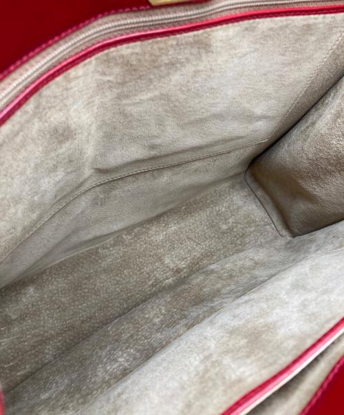 TIFFANY & Co.（ティファニー）TIFFANY & Co. (ティファニー) チェーンショルダーバッグ レッドの古着・服飾アイテム