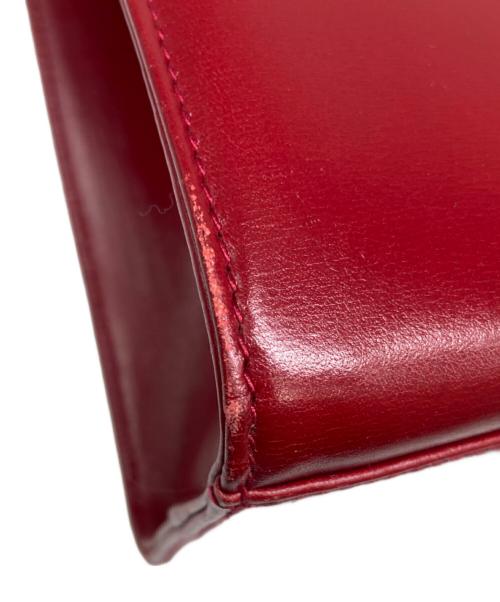 TIFFANY & Co.（ティファニー）TIFFANY & Co. (ティファニー) チェーンショルダーバッグ レッドの古着・服飾アイテム