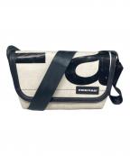 FREITAGフライターグ）の古着「ショルダーバッグ」｜ホワイト×ブラック