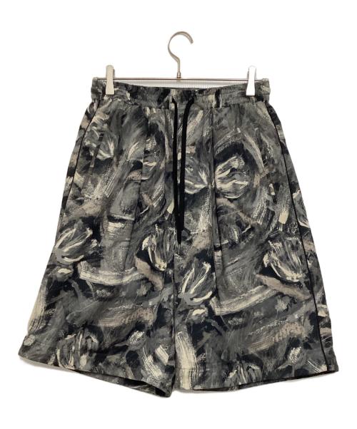 MAISON SPECIAL（メゾンスペシャル）MAISON SPECIAL (メゾンスペシャル) シアープリント2WAYワイドパンツ グレー サイズ:00の古着・服飾アイテム