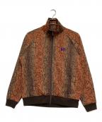 Needlesニードルズ）の古着「総柄トラックジャケット」｜ブラウン