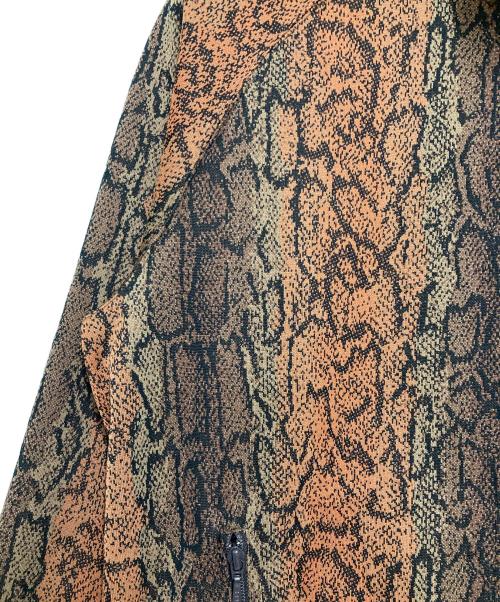 Needles（ニードルズ）Needles (ニードルズ) 総柄トラックジャケット ブラウン サイズ:Mの古着・服飾アイテム