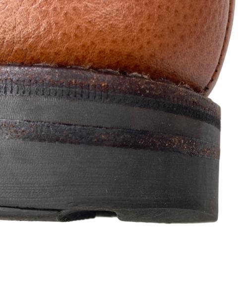 Jalan Sriwijaya（ジャランスリウァヤ）Jalan Sriwijaya (ジャランスリウァヤ) Uチップレザーシューズ ブラウン サイズ:7 1/2の古着・服飾アイテム