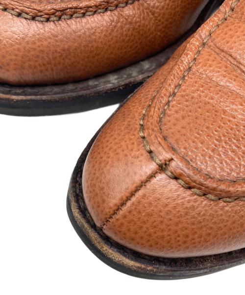 Jalan Sriwijaya（ジャランスリウァヤ）Jalan Sriwijaya (ジャランスリウァヤ) Uチップレザーシューズ ブラウン サイズ:7 1/2の古着・服飾アイテム