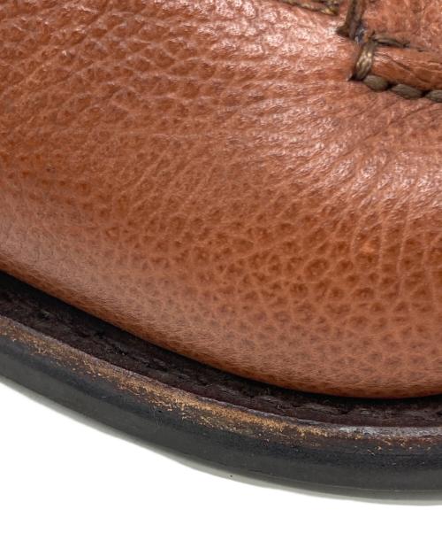 Jalan Sriwijaya（ジャランスリウァヤ）Jalan Sriwijaya (ジャランスリウァヤ) Uチップレザーシューズ ブラウン サイズ:7 1/2の古着・服飾アイテム