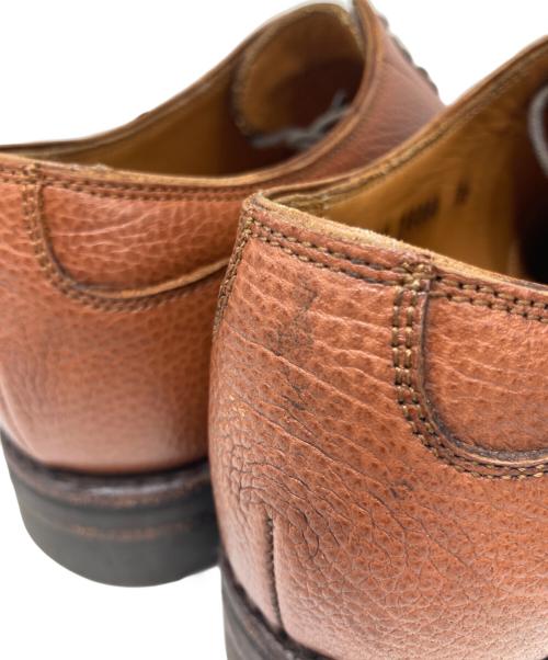 Jalan Sriwijaya（ジャランスリウァヤ）Jalan Sriwijaya (ジャランスリウァヤ) Uチップレザーシューズ ブラウン サイズ:7 1/2の古着・服飾アイテム