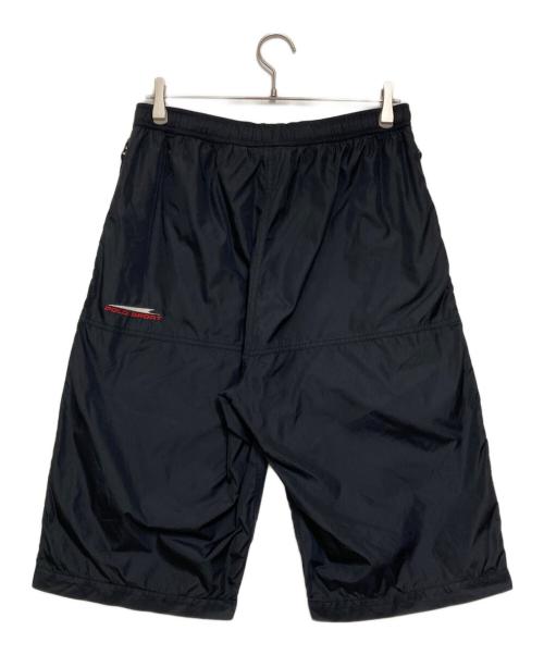 POLO SPORT（ポロスポーツ）POLO SPORT (ポロスポーツ) サイドジップナイロンハーフパンツ ブラック サイズ:Lの古着・服飾アイテム