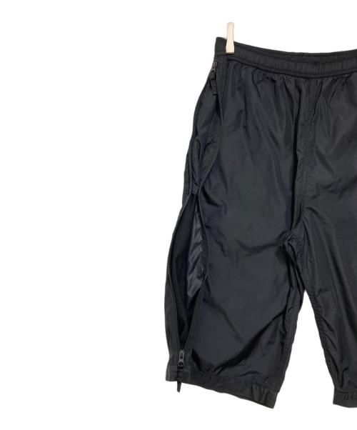 POLO SPORT（ポロスポーツ）POLO SPORT (ポロスポーツ) サイドジップナイロンハーフパンツ ブラック サイズ:Lの古着・服飾アイテム
