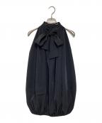 cygneシーニュ）の古着「バルーントップス Pauline」｜ブラック