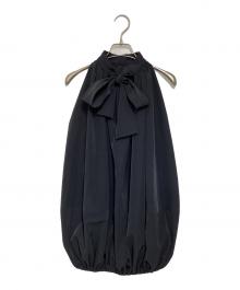 cygne（シーニュ）の古着「バルーントップス Pauline」｜ブラック