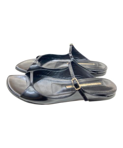 BRENTELLEA（ブレンテッラ）BRENTELLEA (ブレンテッラ) LURENCE サンダル ブラック サイズ:36の古着・服飾アイテム