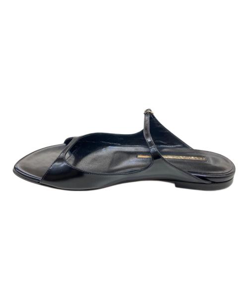 BRENTELLEA（ブレンテッラ）BRENTELLEA (ブレンテッラ) LURENCE サンダル ブラック サイズ:36の古着・服飾アイテム