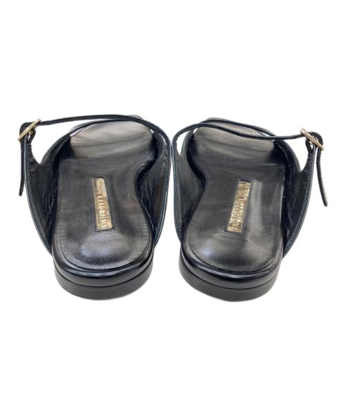 BRENTELLEA（ブレンテッラ）BRENTELLEA (ブレンテッラ) LURENCE サンダル ブラック サイズ:36の古着・服飾アイテム