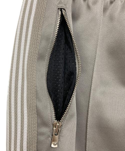 Needles（ニードルズ）Needles (ニードルズ) nubian (ヌビアン) NARROW TRACK PANT グレー×ホワイト サイズ:Sの古着・服飾アイテム