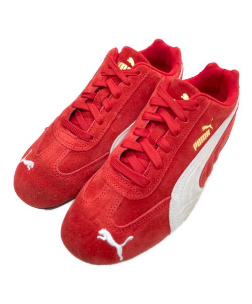 PUMA（プーマ）PUMA (プーマ) ローカットスニーカー レッド サイズ:24.5㎝の古着・服飾アイテム