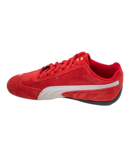 PUMA（プーマ）PUMA (プーマ) ローカットスニーカー レッド サイズ:24.5㎝の古着・服飾アイテム