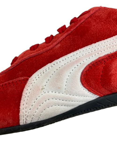 PUMA（プーマ）PUMA (プーマ) ローカットスニーカー レッド サイズ:24.5㎝の古着・服飾アイテム