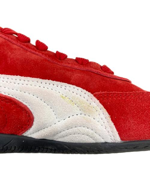 PUMA（プーマ）PUMA (プーマ) ローカットスニーカー レッド サイズ:24.5㎝の古着・服飾アイテム