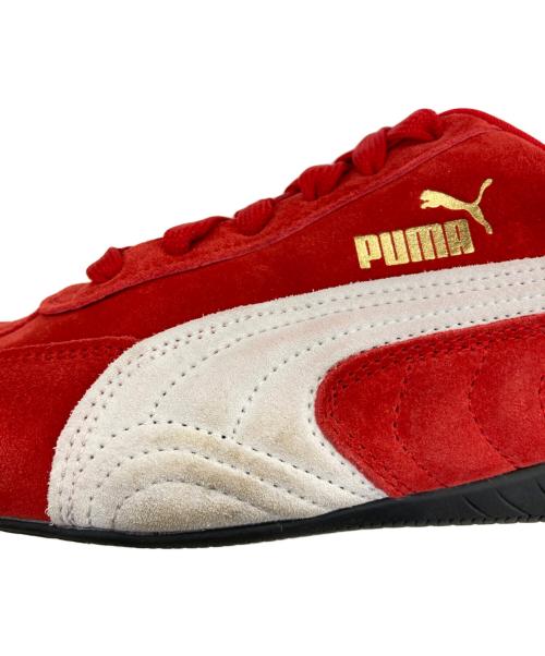 PUMA（プーマ）PUMA (プーマ) ローカットスニーカー レッド サイズ:24.5㎝の古着・服飾アイテム