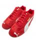 PUMA（プーマ）の古着「ローカットスニーカー」｜レッド