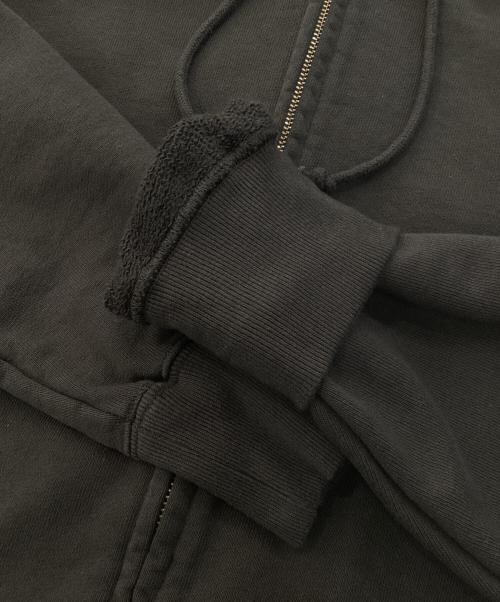 THIRD MAGAZINE（サードマガジン）THIRD MAGAZINE (サードマガジン) デュアルジップパーカー ブラック サイズ:9の古着・服飾アイテム