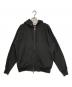 THIRD MAGAZINE（サードマガジン）の古着「デュアルジップパーカー」｜ブラック