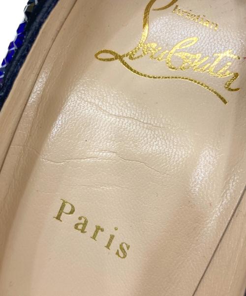 Christian Louboutin（クリスチャン・ルブタン）Christian Louboutin (クリスチャン・ルブタン) レインボーパンプス ブラック×レインボー サイズ:35 1/2の古着・服飾アイテム