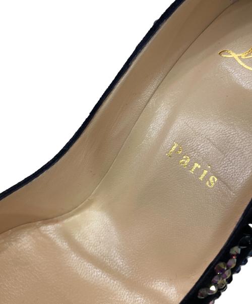 Christian Louboutin（クリスチャン・ルブタン）Christian Louboutin (クリスチャン・ルブタン) レインボーパンプス ブラック×レインボー サイズ:35 1/2の古着・服飾アイテム