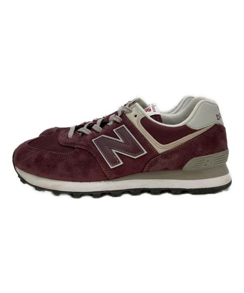 NEW BALANCE（ニューバランス）NEW BALANCE (ニューバランス) ローカットスニーカー バーガンディー サイズ:US9の古着・服飾アイテム