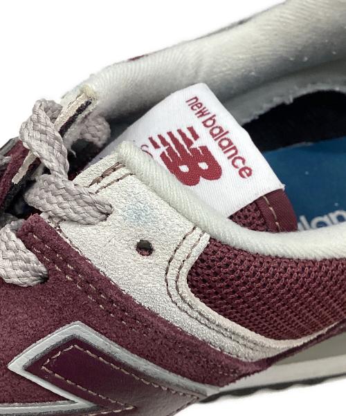 NEW BALANCE（ニューバランス）NEW BALANCE (ニューバランス) ローカットスニーカー バーガンディー サイズ:US9の古着・服飾アイテム