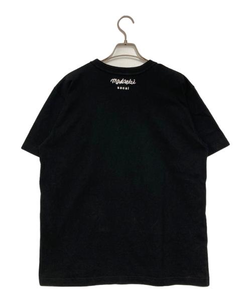 sacai（サカイ）sacai (サカイ) MADSAKI Print Tee ブラック サイズ:3の古着・服飾アイテム