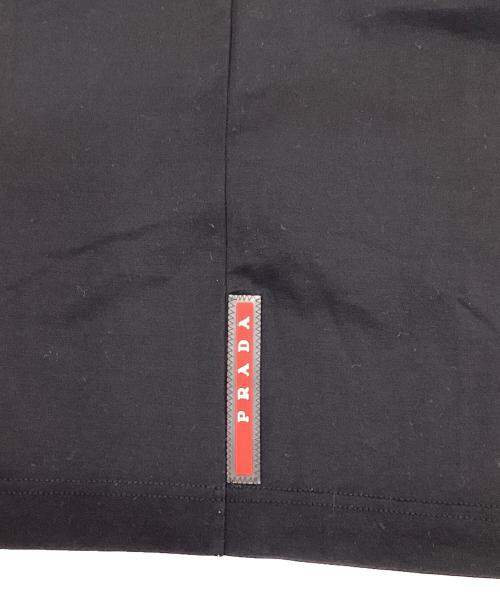 PRADA（プラダ）PRADA (プラダ) 切替Tシャツ ブラック サイズ:Mの古着・服飾アイテム