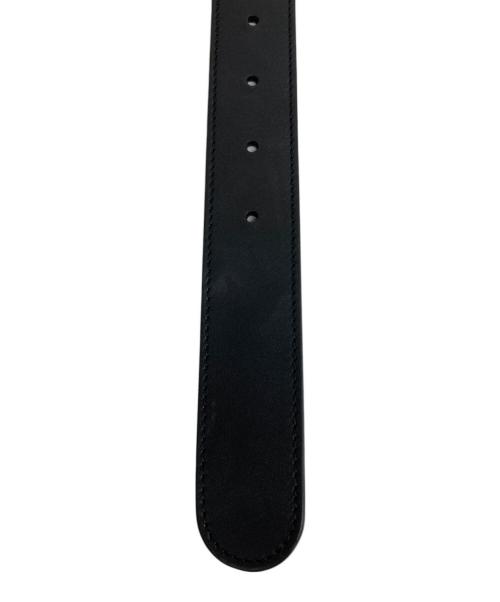 GUCCI（グッチ）GUCCI (グッチ) ダブルG スリムベルト ブラックの古着・服飾アイテム